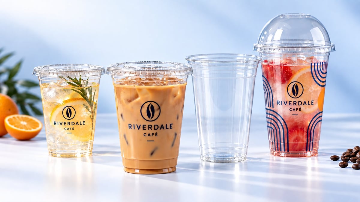 Custom PET Cold Cups custom packaging product